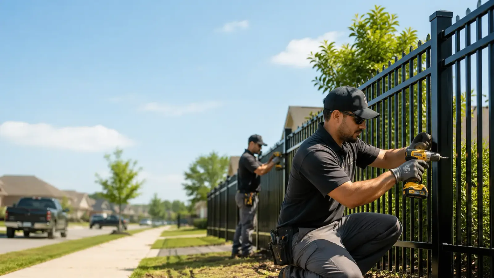 Metal Fence Installation in Narrows, VA